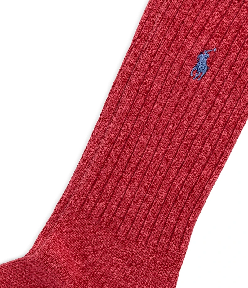 Polo Ralph Lauren Cotton Rib Single Crew Socks