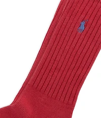 Polo Ralph Lauren Cotton Rib Single Crew Socks