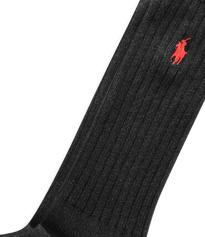 Polo Ralph Lauren Cotton Rib Crew Socks