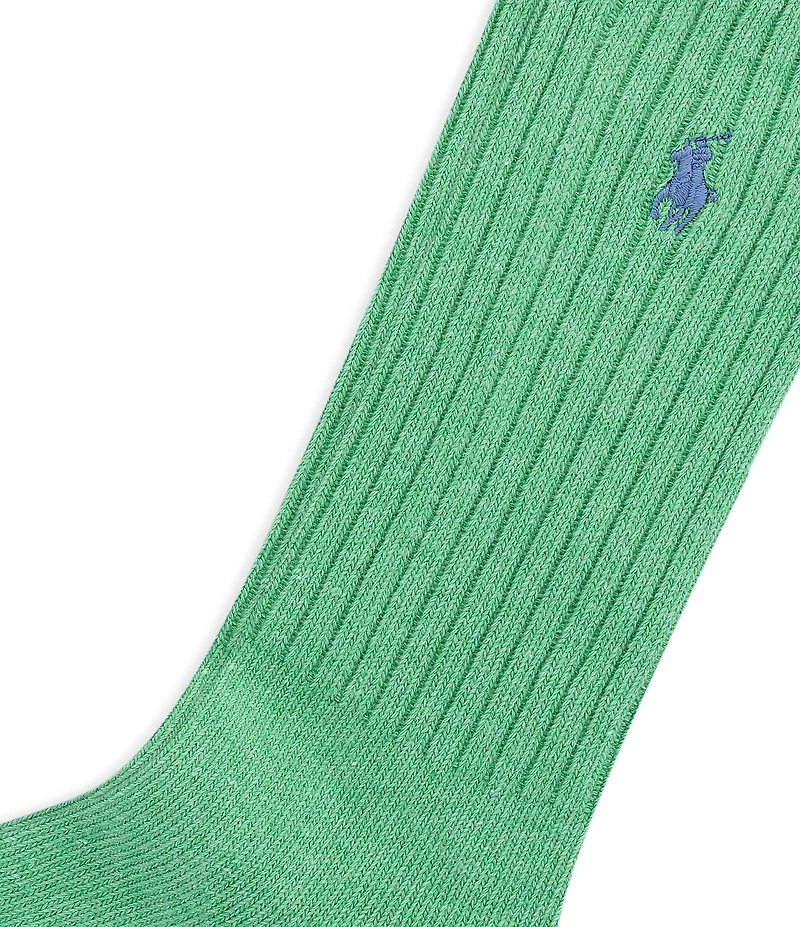 Polo Ralph Lauren Cotton Rib Single Crew Socks