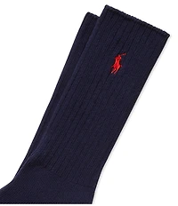 Polo Ralph Lauren Cotton Rib Single Crew Socks