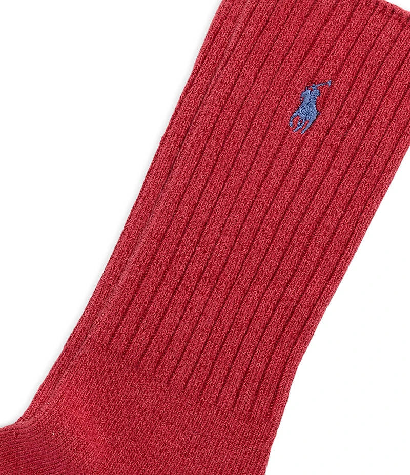 Polo Ralph Lauren Cotton Rib Crew Socks