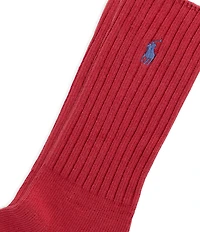 Polo Ralph Lauren Cotton Rib Crew Socks