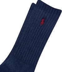 Polo Ralph Lauren Cotton Rib Crew Socks