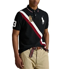 Polo Ralph Lauren Classic Fit 20th Anniversary Crest Short Sleeve Polo Shirt