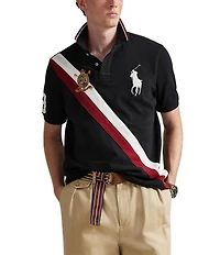 Polo Ralph Lauren Classic Fit 20th Anniversary Crest Short Sleeve Polo Shirt