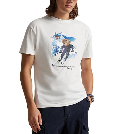 Polo Ralph Lauren Classic Fit Active Polo Bear Short Sleeve T-Shirt