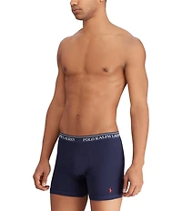 Polo Ralph Lauren Classic Fit Assorted 6#double; Inseam Boxer Briefs 3-Pack