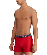 Polo Ralph Lauren Classic Fit Assorted 6#double; Inseam Boxer Briefs 3-Pack