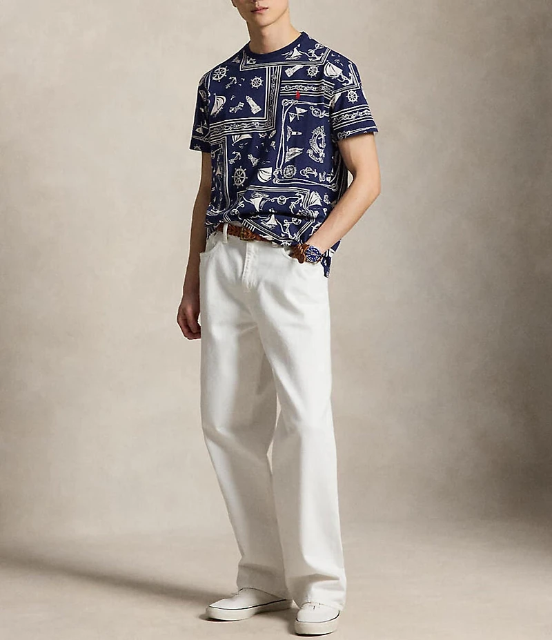 Polo Ralph Lauren Classic Fit Bandana Short Sleeve Jersey T-Shirt