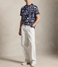 Polo Ralph Lauren Classic Fit Bandana Short Sleeve Jersey T-Shirt