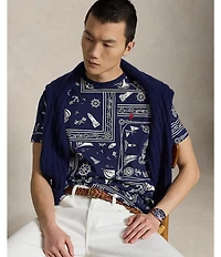 Polo Ralph Lauren Classic Fit Bandana Short Sleeve Jersey T-Shirt