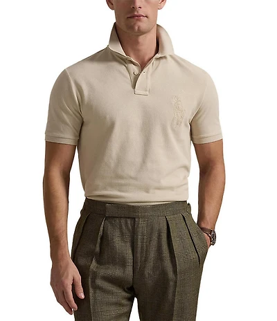 Polo Ralph Lauren Classic Fit Big Pony Mesh Short Sleeve Polo Shirt