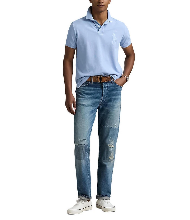 Polo Ralph Lauren Classic Fit Big Pony Mesh Short Sleeve Polo Shirt