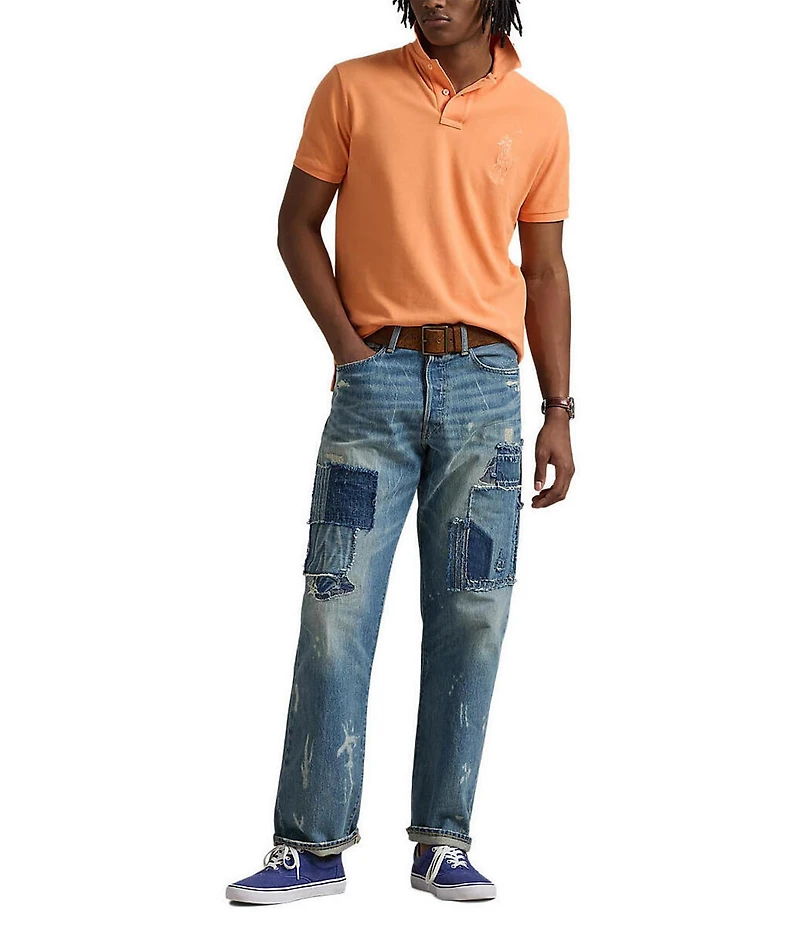 Polo Ralph Lauren Classic Fit Big Pony Mesh Short Sleeve Polo Shirt