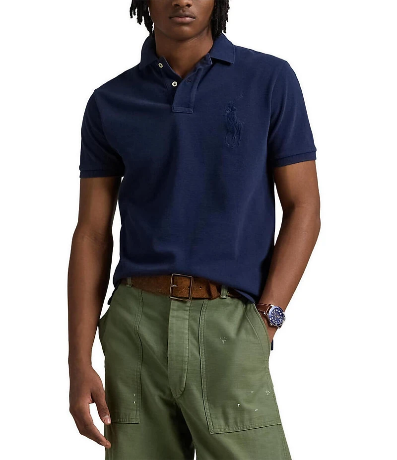 Polo Ralph Lauren Classic Fit Big Pony Mesh Short Sleeve Polo Shirt