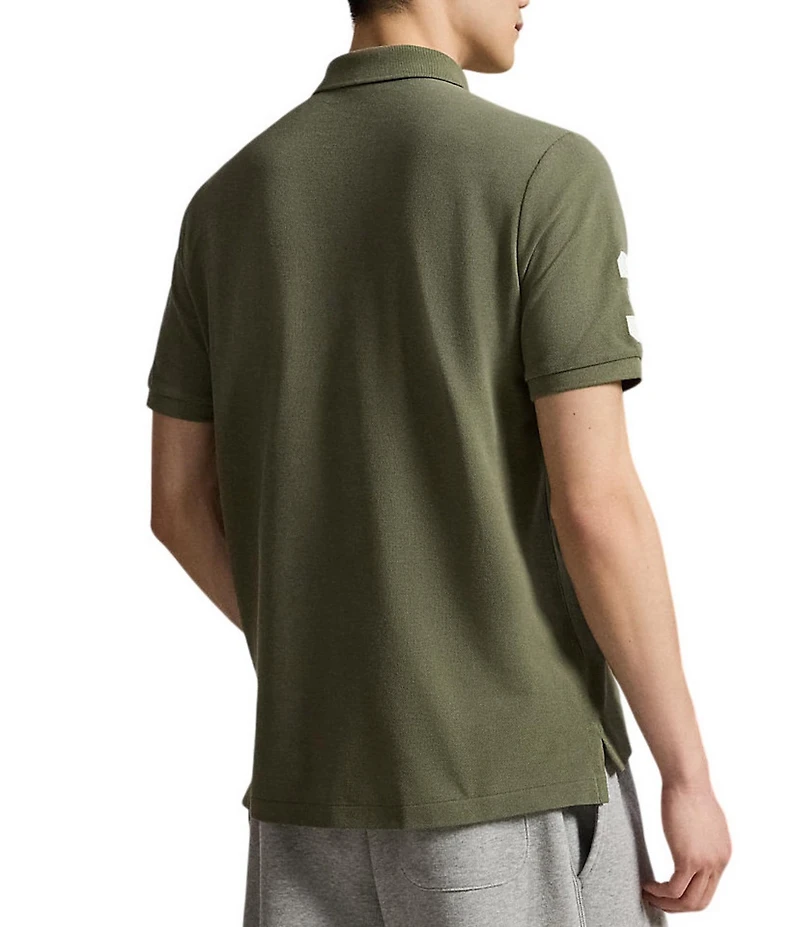 Polo Ralph Lauren Classic Fit Big Pony Short Sleeve Mesh Polo Shirt