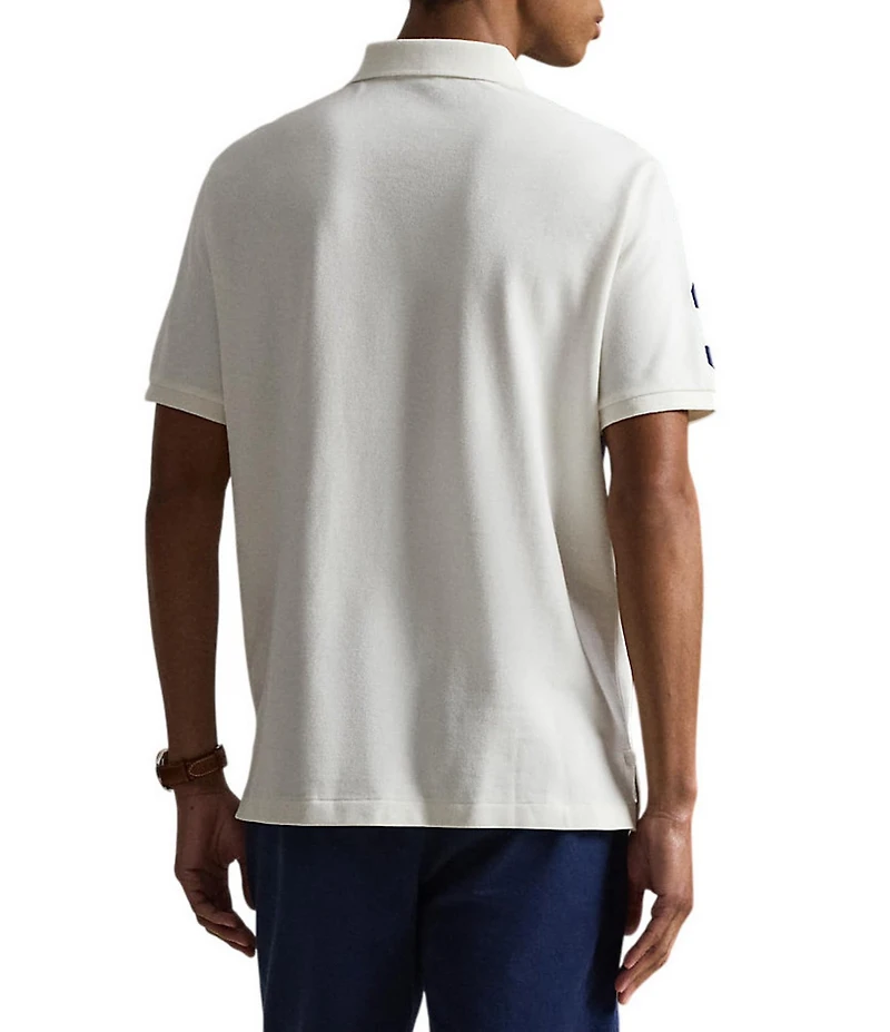 Polo Ralph Lauren Classic Fit Big Pony Short Sleeve Mesh Polo Shirt