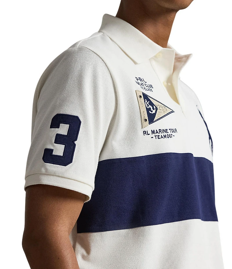 Polo Ralph Lauren Classic Fit Big Pony Short Sleeve Mesh Polo Shirt