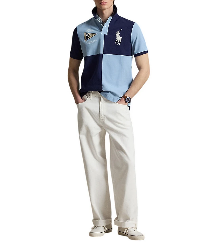 Polo Ralph Lauren Classic Fit Big Pony Short Sleeve Mesh Polo Shirt
