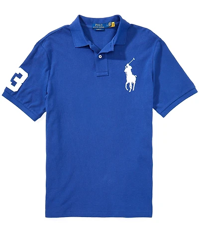 Polo Ralph Lauren Classic Fit Big Pony Short Sleeve Mesh Polo Shirt