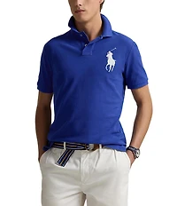 Polo Ralph Lauren Classic Fit Big Signature Pony Mesh Short Sleeve Polo Shirt