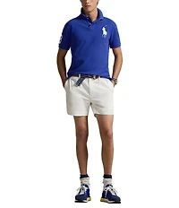 Polo Ralph Lauren Classic Fit Big Signature Pony Mesh Short Sleeve Polo Shirt