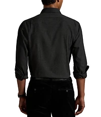 Polo Ralph Lauren Classic Fit Brushed Performance Stretch Twill Long Sleeve Woven Shirt