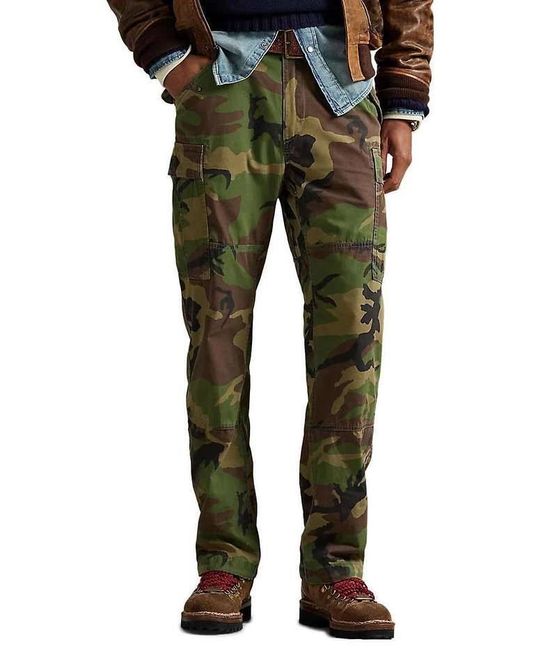 Polo Ralph Lauren Classic Fit Camo Canvas Cargo Pants