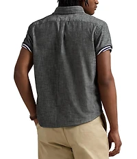 Polo Ralph Lauren Classic-Fit Chambray Short-Sleeve Woven Shirt