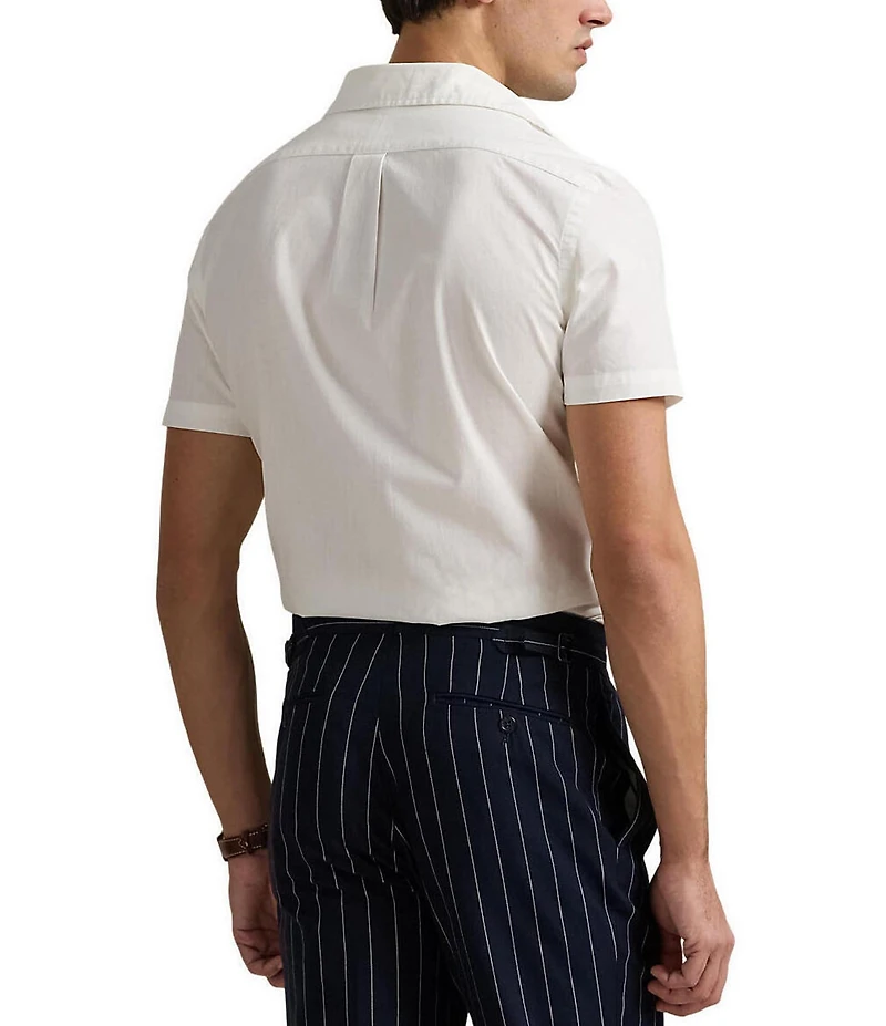 Polo Ralph Lauren Classic-Fit Chambray Short-Sleeve Woven Shirt