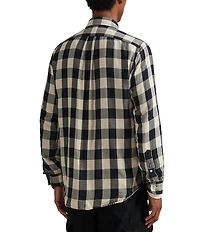 Polo Ralph Lauren Classic Fit Check Double-Face Long Sleeve Woven Shirt