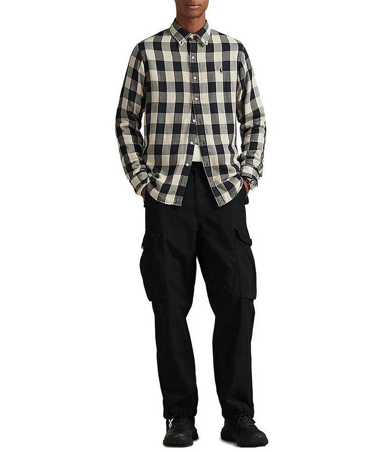 Polo Ralph Lauren Classic Fit Check Double-Face Long Sleeve Woven Shirt
