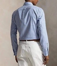 Polo Ralph Lauren Classic Fit Checked Performance Oxford Long Sleeve Woven Shirt