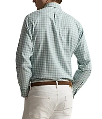 Polo Ralph Lauren Classic Fit Checked Performance Oxford Long Sleeve Woven Shirt