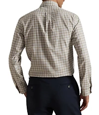 Polo Ralph Lauren Classic Fit Checked Performance Oxford Long Sleeve Woven Shirt