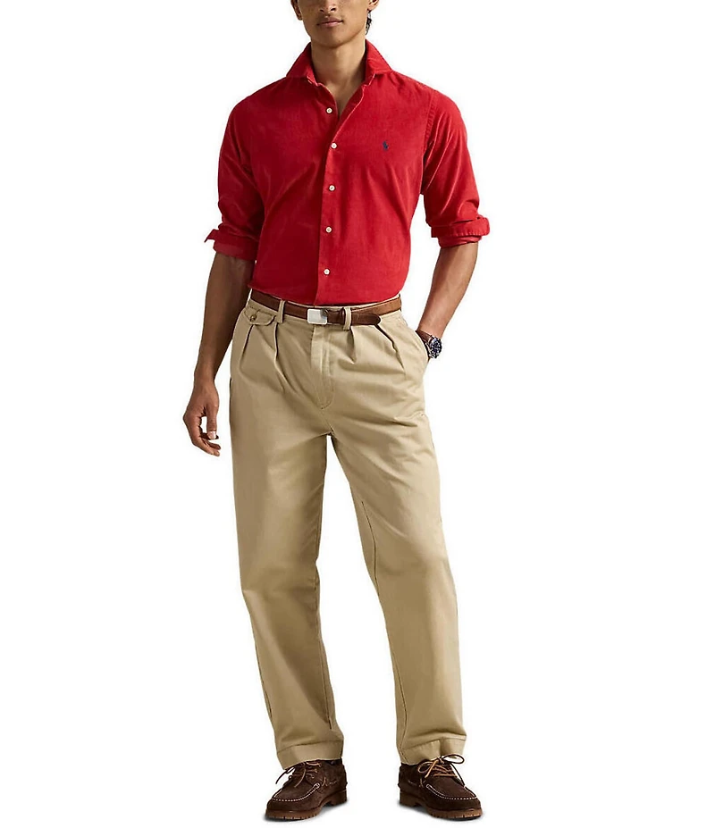 Polo Ralph Lauren Classic Fit Corduroy Long Sleeve Woven Shirt