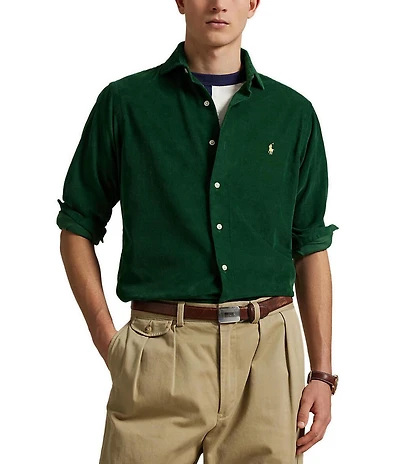 Polo Ralph Lauren Classic Fit Corduroy Long Sleeve Woven Shirt