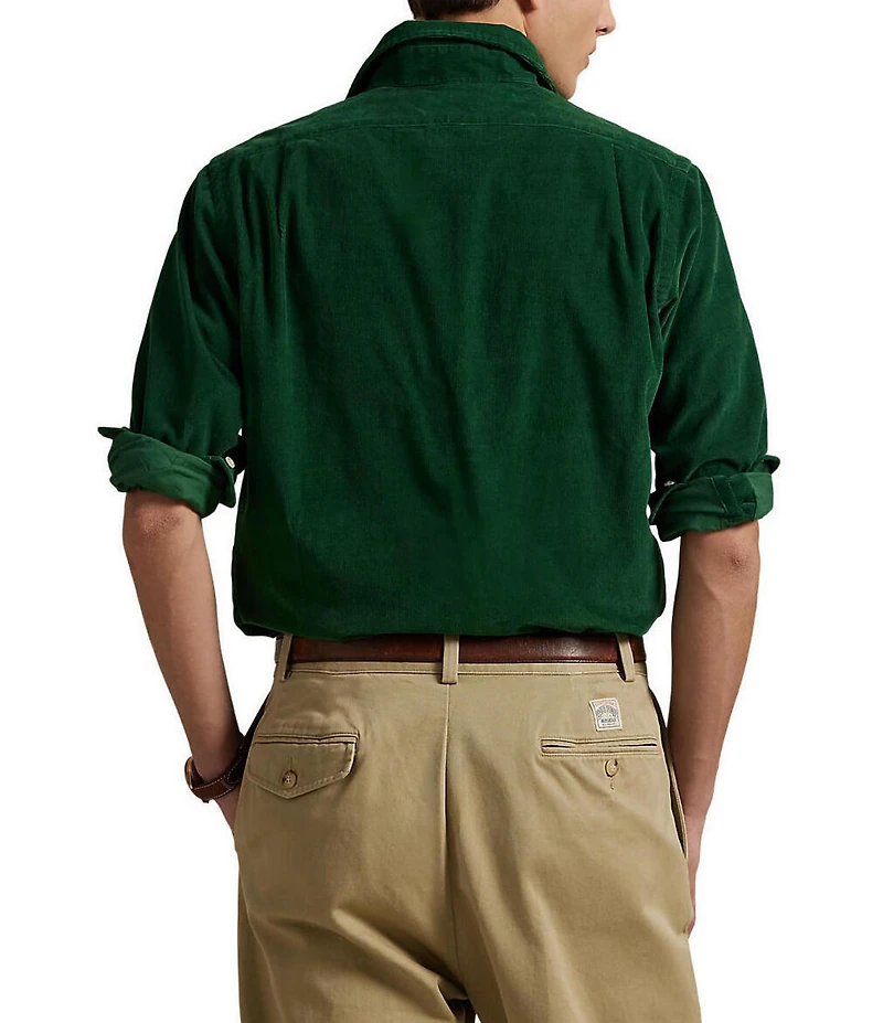 Polo Ralph Lauren Classic Fit Corduroy Long Sleeve Woven Shirt