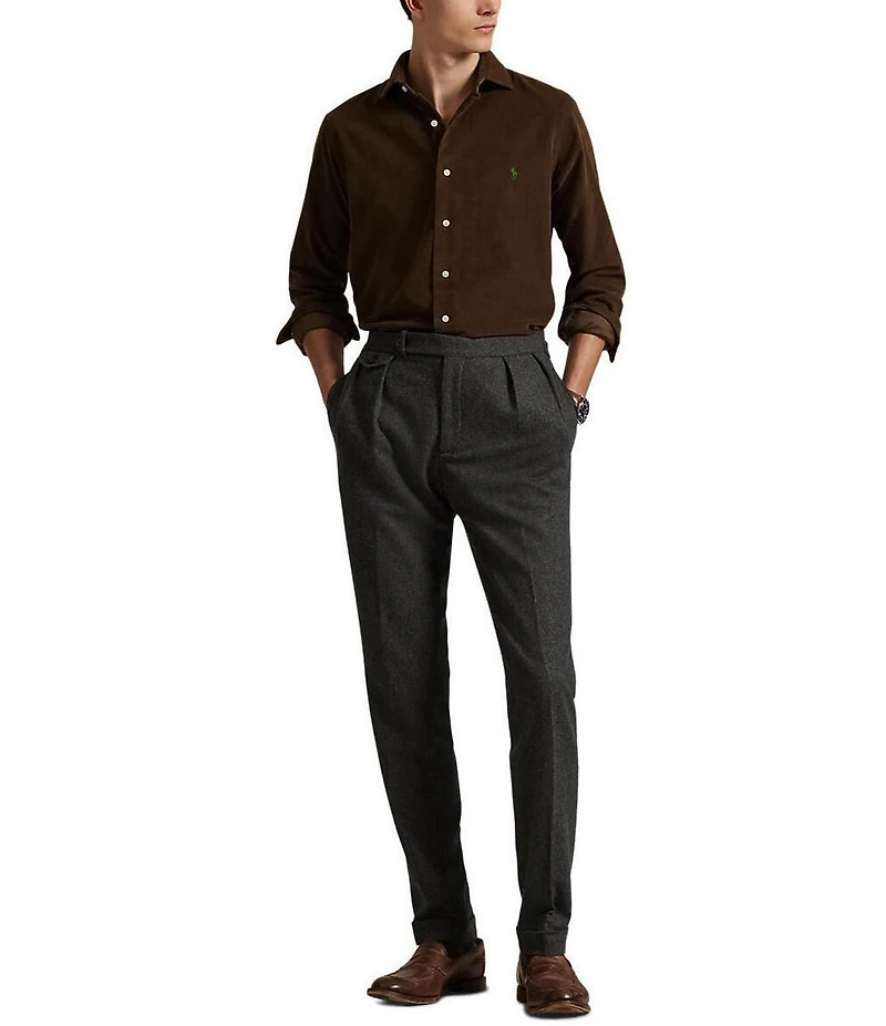 Polo Ralph Lauren Classic Fit Corduroy Long Sleeve Woven Shirt