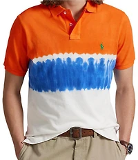Polo Ralph Lauren Classic Fit Dip-Dyed Mesh Short Sleeve Polo Shirt