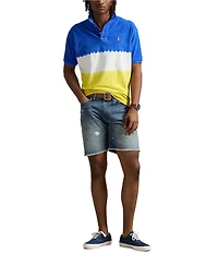 Polo Ralph Lauren Classic Fit Dip-Dyed Mesh Short Sleeve Polo Shirt
