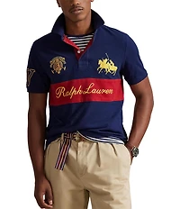 Polo Ralph Lauren Classic Fit Dual Player Mesh Short Sleeve Polo Shirt
