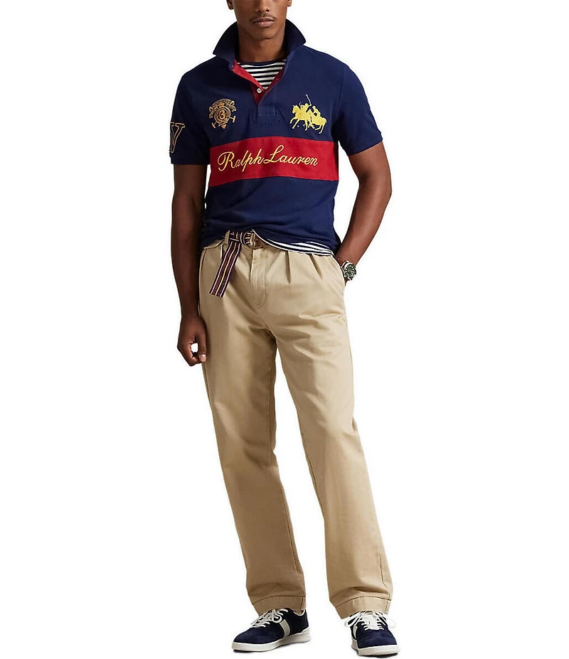 Polo Ralph Lauren Classic Fit Dual Player Mesh Short Sleeve Polo Shirt