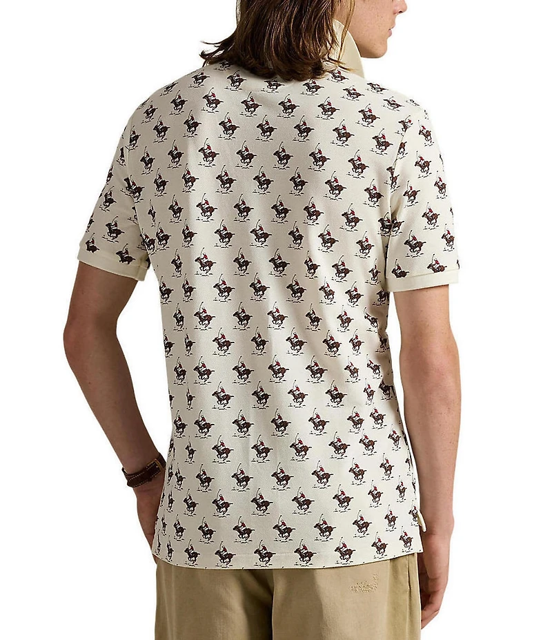 Polo Ralph Lauren Classic Fit Equestrian Mesh Short Sleeve Polo Shirt