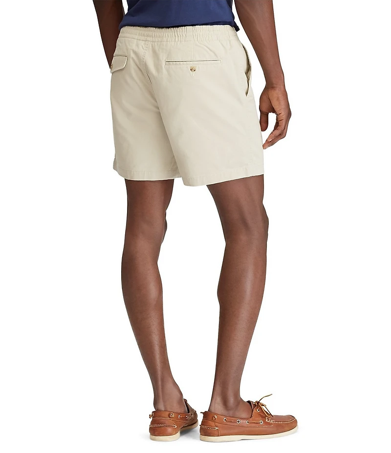 Polo Ralph Lauren Classic-Fit Stretch Prepster Flat-Front 6#double; Inseam Chino Shorts