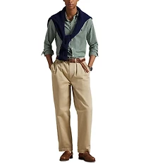 Polo Ralph Lauren Classic Fit Gingham Stretch Poplin Long Sleeve Woven Shirt