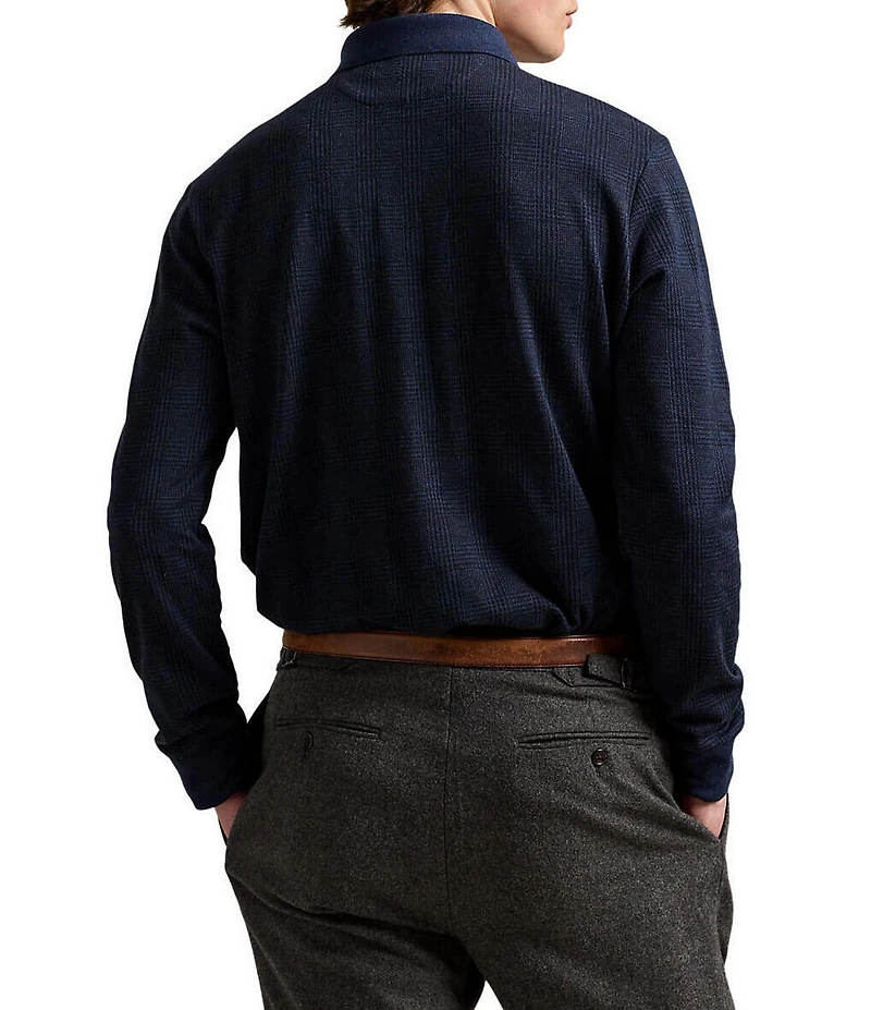 Polo Ralph Lauren Classic Fit Glen Plaid Long Sleeve Polo Shirt