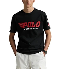 Polo Ralph Lauren Classic Fit Motorsport Graphic Jersey Short Sleeve T-Shirt