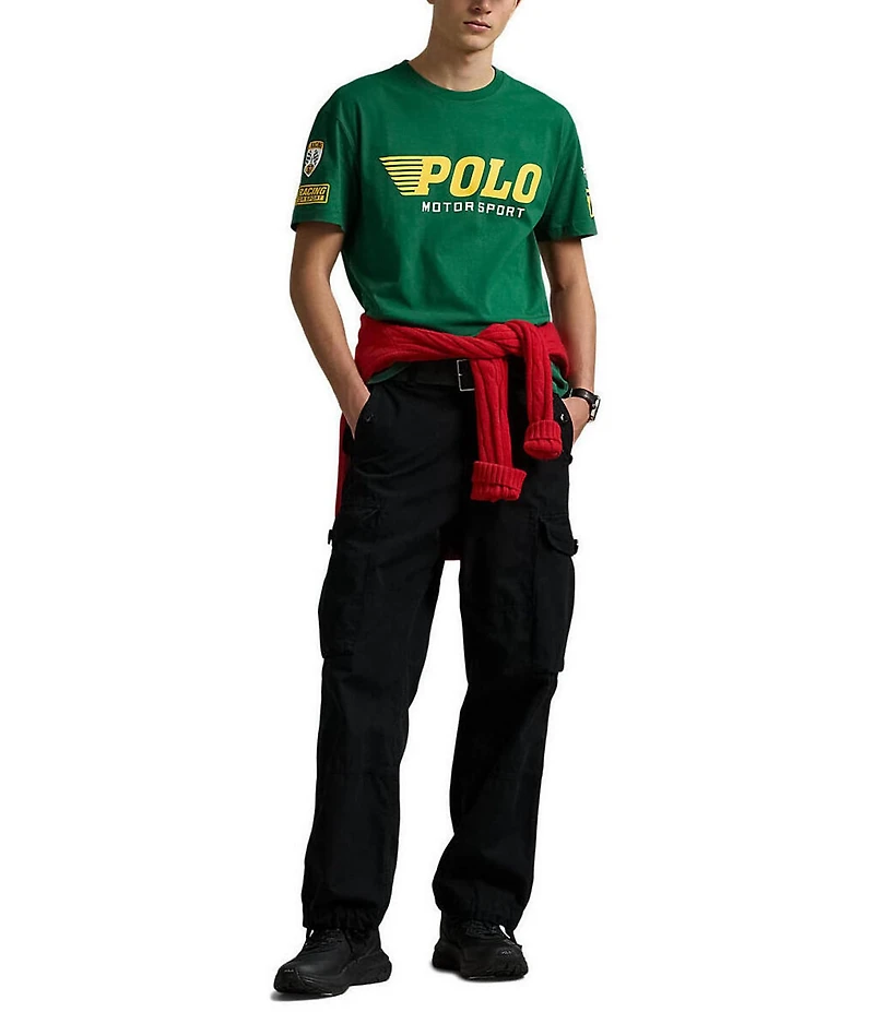 Polo Ralph Lauren Classic Fit Motorsport Graphic Jersey Short Sleeve T-Shirt